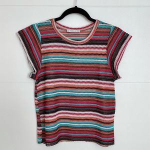 Zara Striped Knit Top